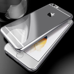 Фото товара Silco силиконовый для iPhone 6 Plus/6S Plus (прозрачный с серебристой окантовкой)