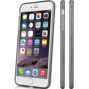 Фото товара Silco силиконовый для iPhone 6 Plus/6S Plus (прозрачный серый)