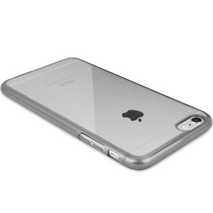 Фото товара Silco силиконовый для iPhone 6 Plus/6S Plus (прозрачный серый)