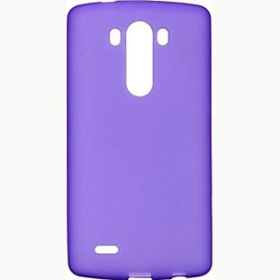 Чехол Silco силиконовый для LG G3 (фиолетовый матовый)