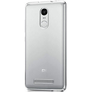 Фото товара Silco силиконовый для Xiaomi Redmi Note 3/3 Pro (глянцевый прозрачный с серебристой окантовкой)