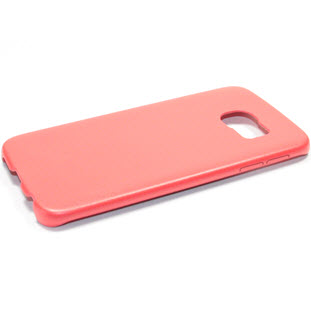 Фото товара Silikone Case накладка-пластик для Samsung S6 Edge (красный)