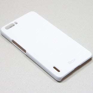 Чехол SkinBox накладка-пластик для Huawei Honor 6 Plus (белый)