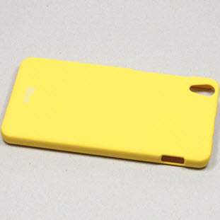 Фото товара SkinBox накладка-пластик для Lenovo S850 (желтый)