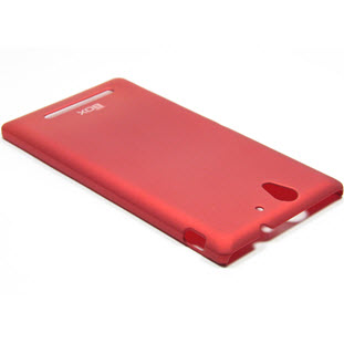 Фото товара SkinBox накладка-пластик для Sony Xperia C3 (красный)