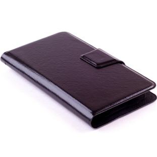 Чехол SkinBox standard книжка универсальный для смартфона (4"-4.5", черный)