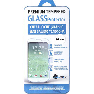 Защитное стекло SkinBox для LG Max (0.3mm, 2.5D)