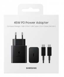 Фото товара Samsung EP-T4510, USB Type-C 45Вт черный