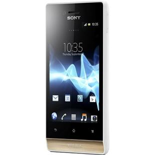 Фото товара Sony ST23i Xperia miro (white gold)