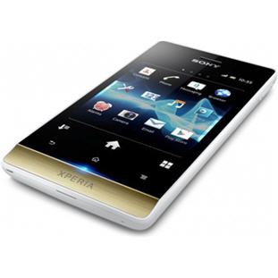 Фото товара Sony ST23i Xperia miro (white gold)