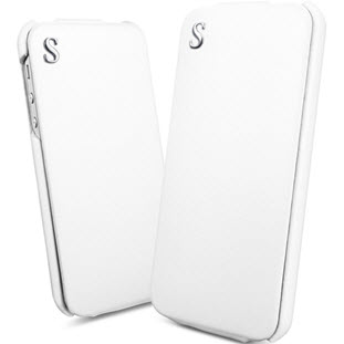 Фото товара Spigen illuzion legend флип кожаный для iPhone 5/5S/SE (white)