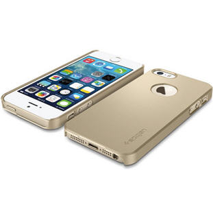 Фото товара Spigen UltraThin Air A накладка для iPhone 5/5S (champagne gold)