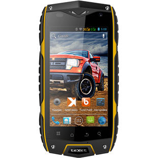 Мобильный телефон TeXet X-driver TM-4104R (black yellow) / Тексет Х-драйвер ТМ-4104Р (черный/желтый)