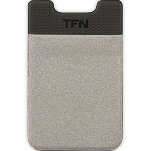 Чехол TFN карман-наклейка универсальный для смартфона (grey)