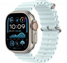 Умные часы Apple Watch Ultra 2 2024 GPS + Cellular 49mm Natural Titanium Case with Ice Blue Ocean Band