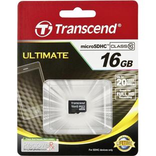 Фото товара Transcend Premium microSDHC 16GB Class 10 (TS16GUSDC10)