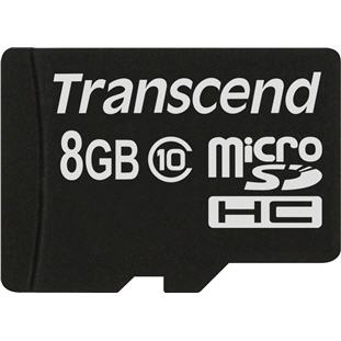 Фото товара Transcend Premium microSDHC 8Gb Class 10 (TS8GUSDC10)