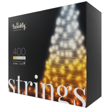 Электрическая гирлянда LED Twinkly Strings (Gold & Silver edition) - 250 шт. (20 м)