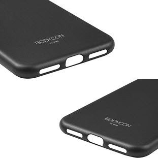 Фото товара Uniq Bodycon накладка для Apple iPhone X (black)