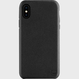 Чехол Uniq Feltro накладка для Apple iPhone X (black)