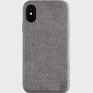 Чехол Uniq Feltro накладка для Apple iPhone X (grey)