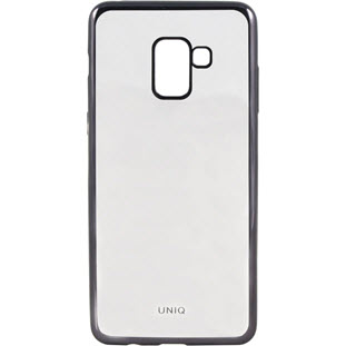 Фото товара Uniq Glacier Glitz накладка для Samsung Galaxy A8 2018 (GA8HYB-GLCZBLK, black)