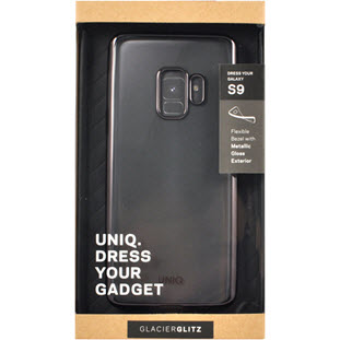 Фото товара Uniq Glacier Glitz накладка для Samsung Galaxy S9 (GS9HYB-GLCZBLK, black)