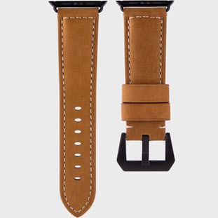Фото товара Uniq Kronos Geniune Leather для Apple Watch 42mm (42MM-KRNSBWN, brown)