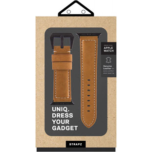 Фото товара Uniq Kronos Geniune Leather для Apple Watch 42mm (42MM-KRNSBWN, brown)