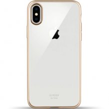 Чехол Uniq Glacier Frost для iPhone X/Xs (золотистый)