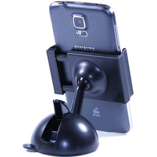 Держатель Ppyple автомобильный Dash-N5 для смартфонов (3.5"-5.5", черный матовый)
