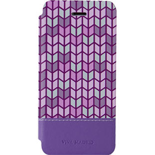 Фото товара Viva Madrid Sabio Ilusion книжка для Apple iPhone 5/5S (flecha purple)