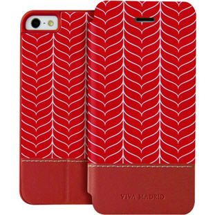 Чехол Viva Madrid Sabio Ilusion книжка для Apple iPhone 5/5S (vuelo red)