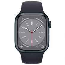 Умные часы Apple Watch Series 8 41mm Midnight Aluminum Case with Midnight Sport Band (GPS)