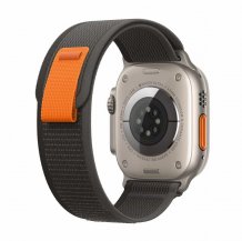 Фото товара Apple Watch Ultra 49mm Titanium Case with Black/Gray Trail Loop Band - S/M (GPS + Cellular)