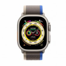 Умные часы Apple Watch Ultra 49mm Titanium Case with Blue/Gray Trail Loop Band - M/L (GPS + Cellular)