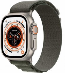 Умные часы Apple Watch Ultra 49mm Titanium Case with Green Alpine Loop Band - Large (GPS + Cellular)