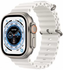 Умные часы Apple Watch Ultra 49mm Titanium Case with White Ocean Band (GPS + Cellular)