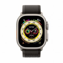 Умные часы Apple Watch Ultra 49mm Titanium Case with Black/Gray Trail Loop Band - S/M (GPS + Cellular)