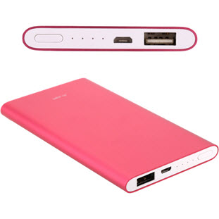 Фото товара Xiaomi Mi Power Bank (5000 мАч, red)