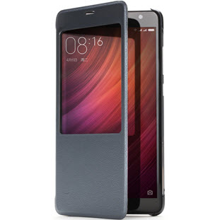 Фото товара Xiaomi книжка с окошком для Redmi Pro (серый)