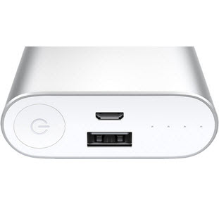 Фото товара Xiaomi Power Bank (10000 мАч, silver)