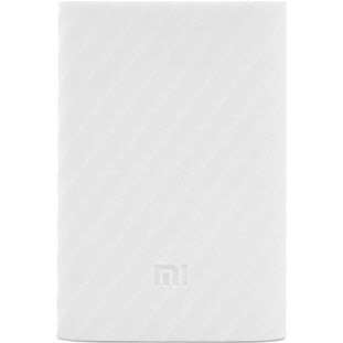 Чехол Xiaomi силиконовый для Power Bank 10000 (белый)