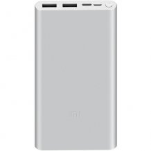 Фото товара Xiaomi Mi Power Bank 3 (10000 мАч, PLM13ZM, silver)