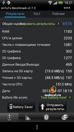 HTC One S