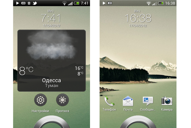 HTC One V