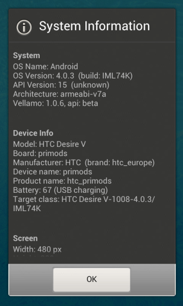 HTC Desire V