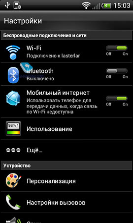 HTC Sensation XL