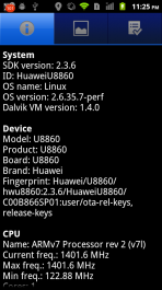 Huawei U8860 Honor