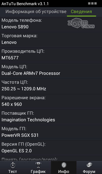 Lenovo S890